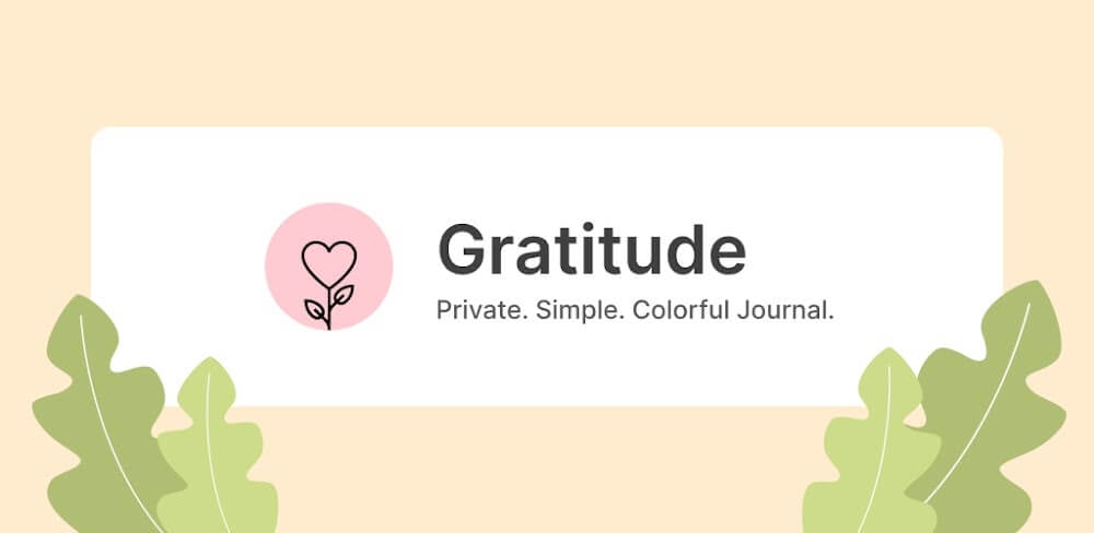 gratitude self care journal 1