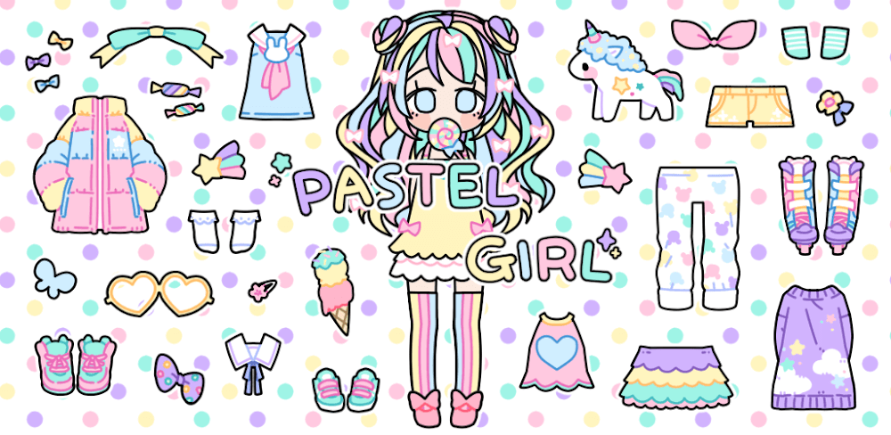 pastel girl dress up game 1