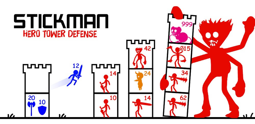 stick hero tower defense 1