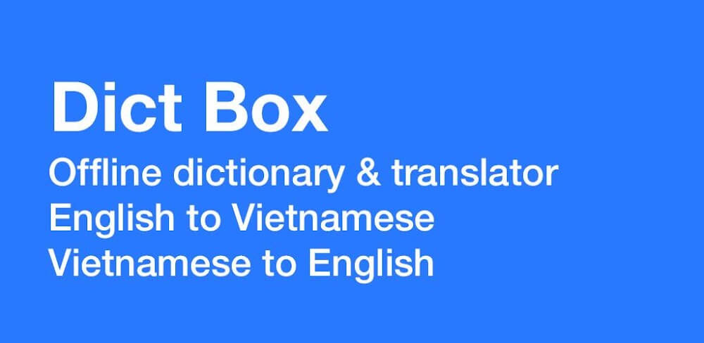 vietnamese dictionary dict box 1